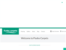 Tablet Screenshot of fludes-carpets.co.uk